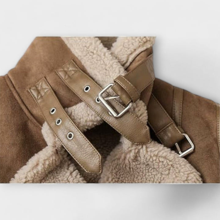 Kurtka Aviator Aurora Shearling