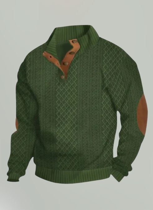 Bolesław | Elegancki ciepły sweter męski