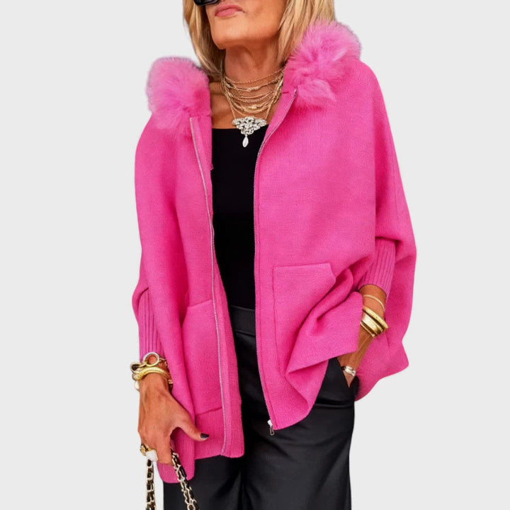 Lirya - Krótki, nowoczesny i luźny kardigan