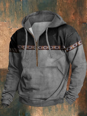 Bluza Yellowstone Half-Zip z kapturem