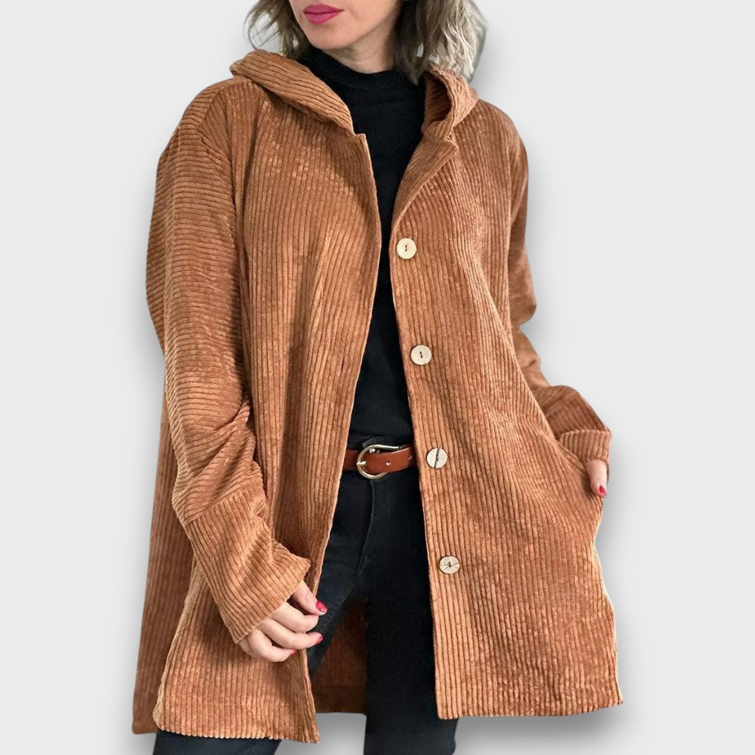 Corvianne – Kurtka z Kapturem Casual