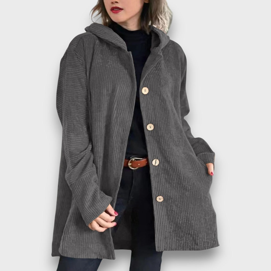 Corvianne – Kurtka z Kapturem Casual