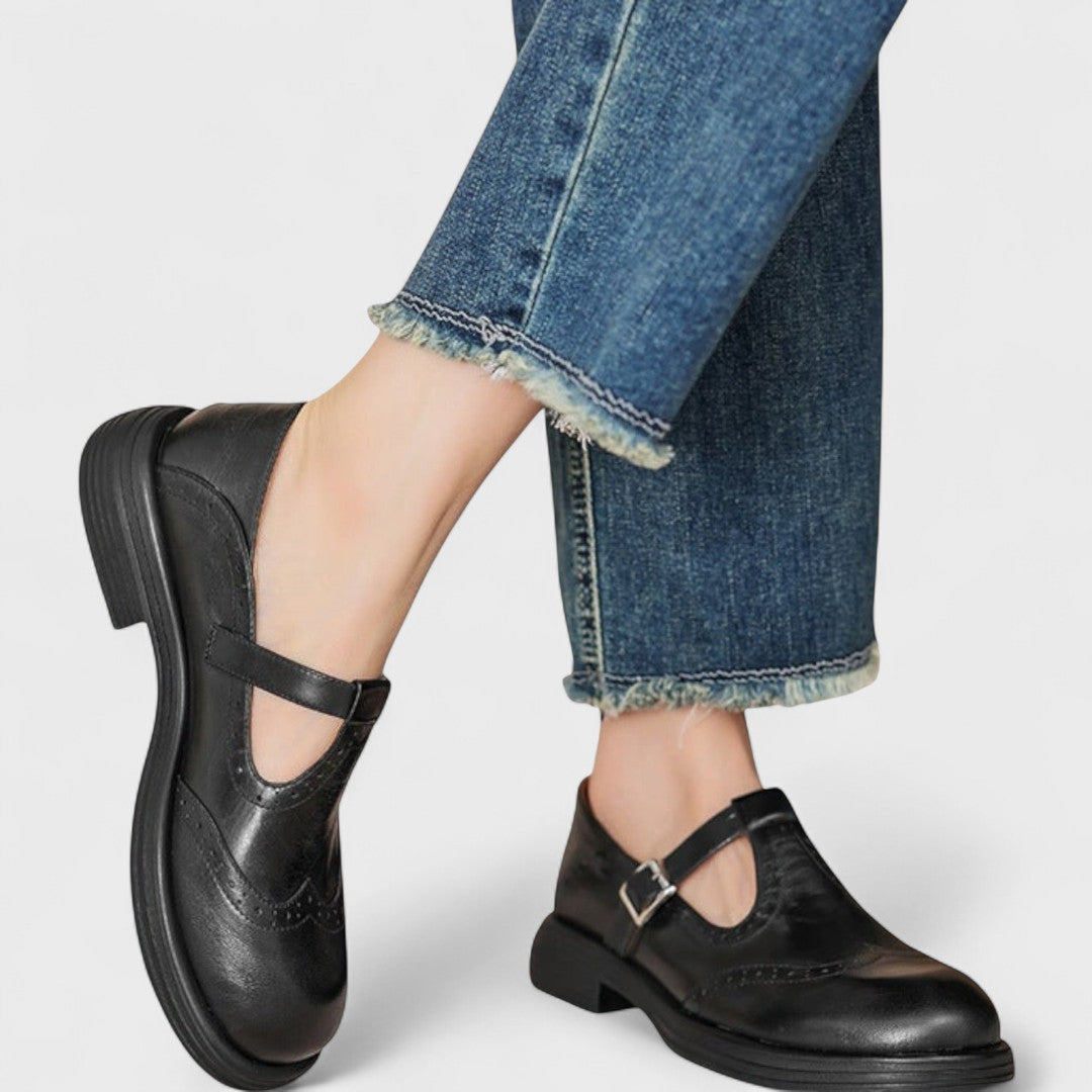 Elisa - Elegancja i Komfort Skórzanych Obcasów