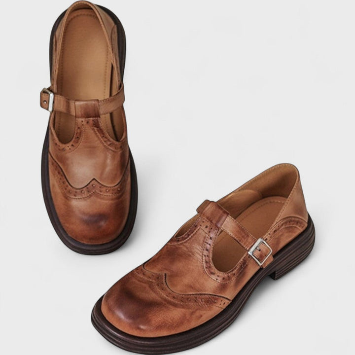 Elisa - Elegancja i Komfort Skórzanych Obcasów